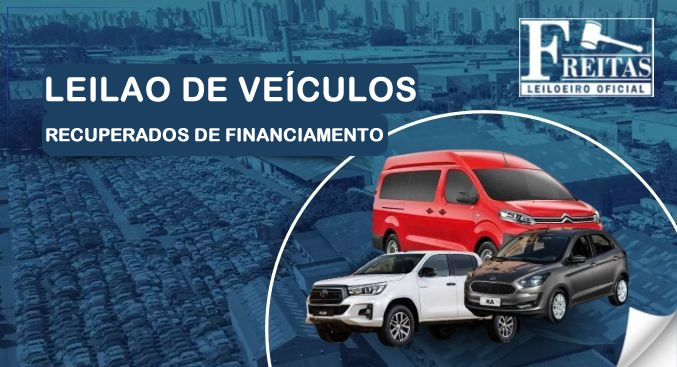 <center><big>LEILÃO DE VEICULOS</big></center><BR> Data: 23/05<br> Encerramento a partir das 10:00